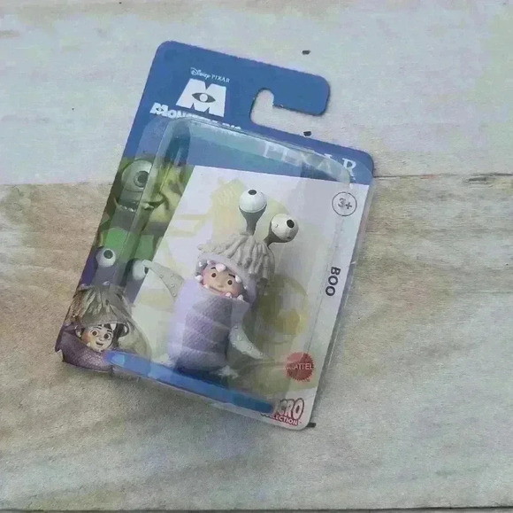 Monsters Inc Boo Micro Collection Disney Pixar Mattel Figurine Toy Pocketsize - Picture 1 of 5
